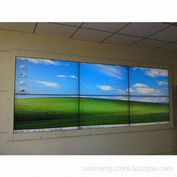 46-inch DID Spliced Video Wall with 700cd/sqm Brightness and Super Narrow Bezel 5.3mm